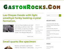 Tablet Screenshot of gastonrocks.com